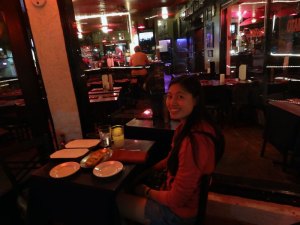 Katrina and the restaurant