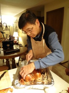 Carving of the Turkey