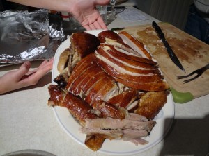 Turkey Carved