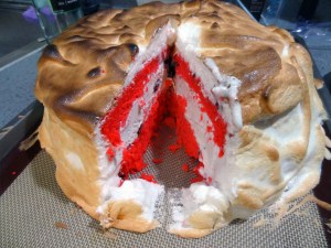 Cross-Section of Baked Alaska