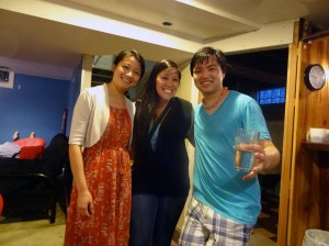 Tiffany made it down to celebrate with me too!