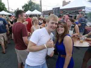 Nothing like making new friends. The guy gave me money to buy the corn on the cob since we were at the front of the line. Good people.